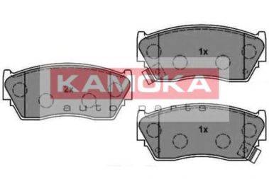 Комплект тормозных колодок, дисковый тормоз KAMOKA 21657