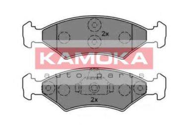 Комплект тормозных колодок, дисковый тормоз KAMOKA JQ101412