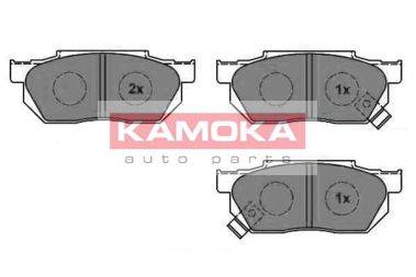 Комплект тормозных колодок, дисковый тормоз KAMOKA 20959