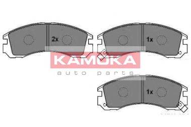 Комплект тормозных колодок, дисковый тормоз KAMOKA 21363