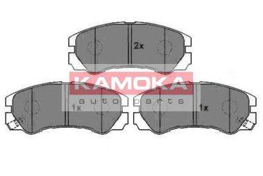 Комплект тормозных колодок, дисковый тормоз KAMOKA JQ1012030