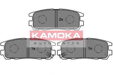 Комплект тормозных колодок, дисковый тормоз KAMOKA JQ1012034
