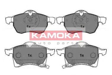 Комплект тормозных колодок, дисковый тормоз KAMOKA JQ1012590