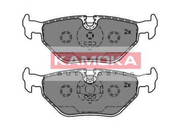 Комплект тормозных колодок, дисковый тормоз KAMOKA JQ1012602