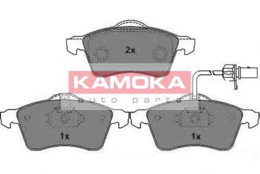Комплект тормозных колодок, дисковый тормоз KAMOKA JQ1013036