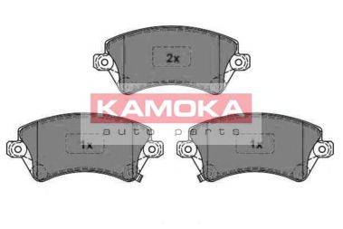 Комплект тормозных колодок, дисковый тормоз KAMOKA JQ1013146