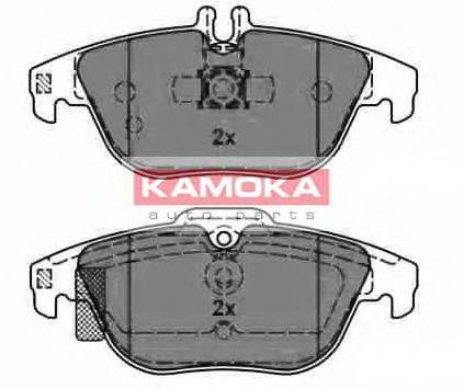 Комплект тормозных колодок, дисковый тормоз KAMOKA 101117