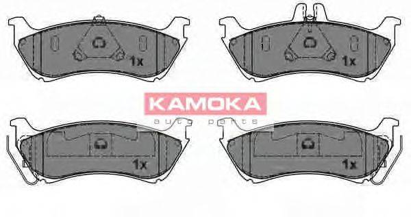 Комплект тормозных колодок, дисковый тормоз KAMOKA 23190