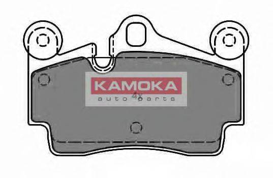 Комплект тормозных колодок, дисковый тормоз KAMOKA JQ1013254