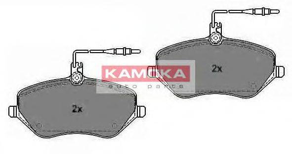 Комплект тормозных колодок, дисковый тормоз KAMOKA JQ1013452