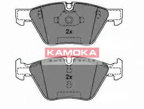 Комплект тормозных колодок, дисковый тормоз KAMOKA JQ1013546