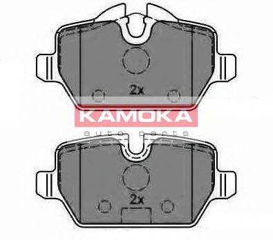 Комплект тормозных колодок, дисковый тормоз KAMOKA 1013612