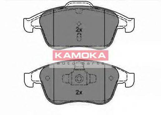 Комплект тормозных колодок, дисковый тормоз KAMOKA 24710