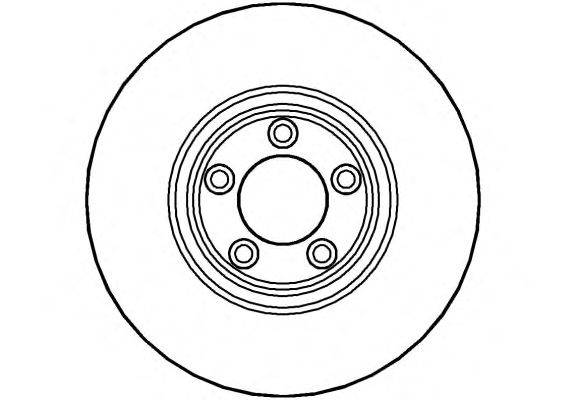 Тормозной диск NATIONAL NBD1415