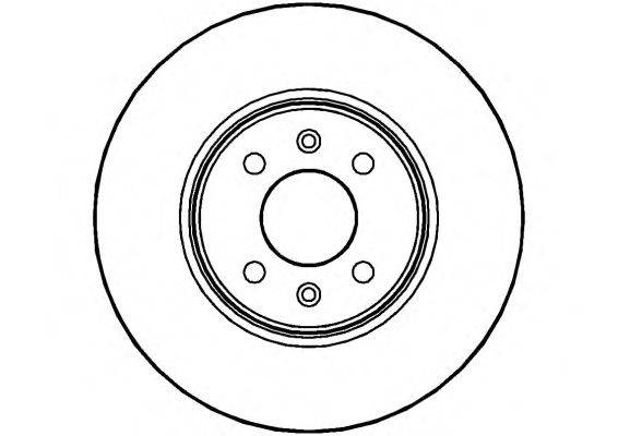 Тормозной диск NATIONAL NBD1000