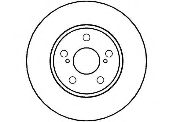 Тормозной диск NATIONAL NBD1047