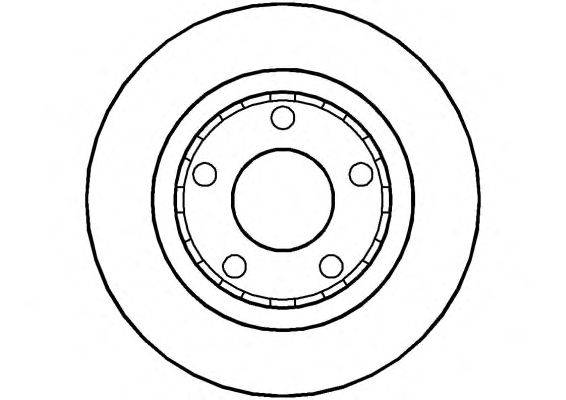 Тормозной диск SEBRO 2396
