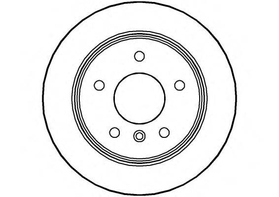 Тормозной диск NATIONAL NBD1052