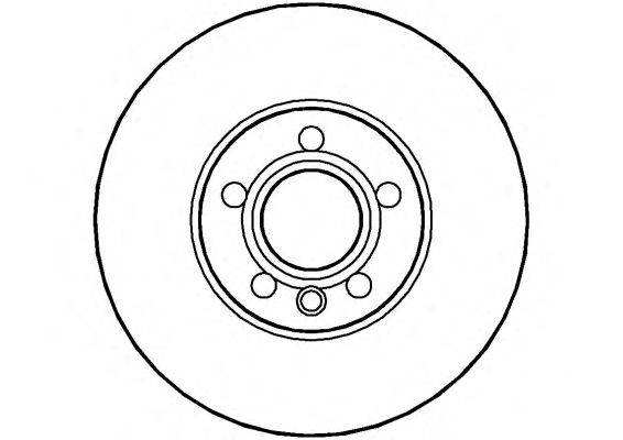 Тормозной диск NATIONAL NBD1074