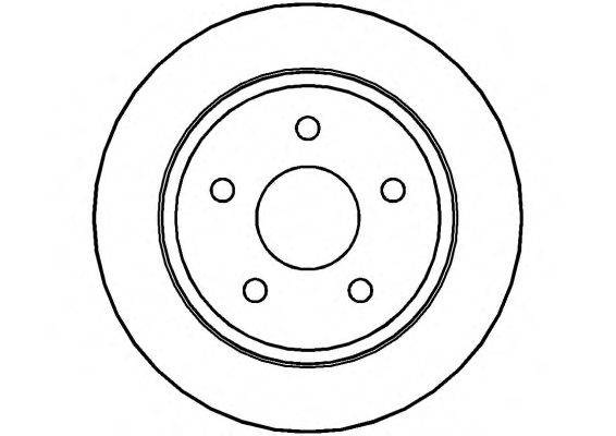 Тормозной диск NATIONAL NBD1116
