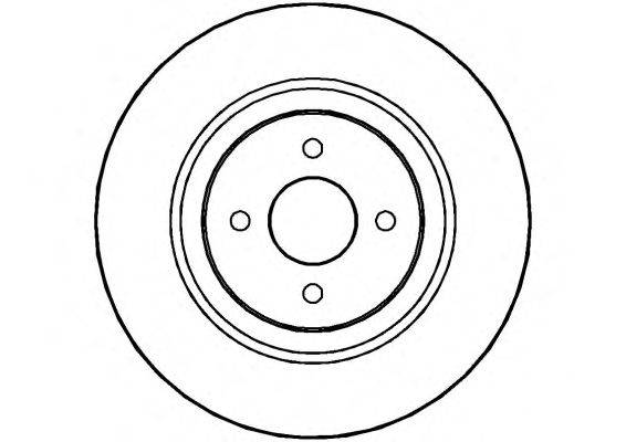 Тормозной диск NATIONAL NBD1183