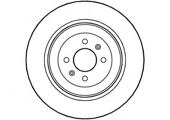 Тормозной диск NATIONAL NBD1185