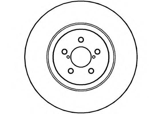 Тормозной диск NATIONAL NBD1202
