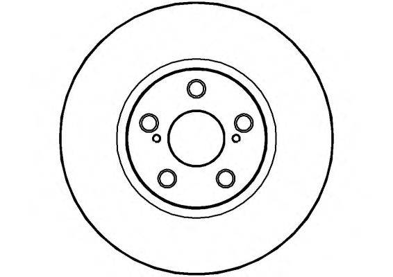 Тормозной диск NATIONAL NBD1205
