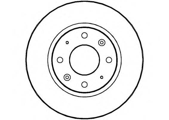 Тормозной диск NATIONAL NBD1395