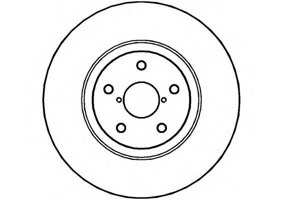 Тормозной диск NATIONAL NBD1404