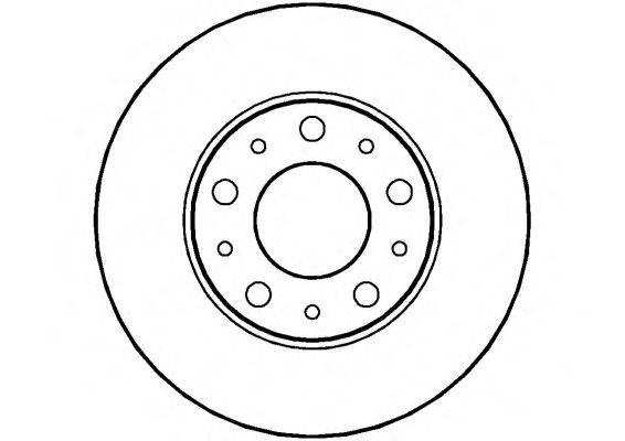 Тормозной диск NATIONAL NBD1441