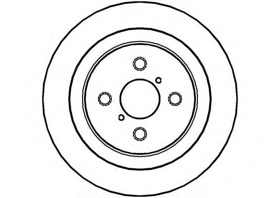 Тормозной диск NATIONAL NBD1453