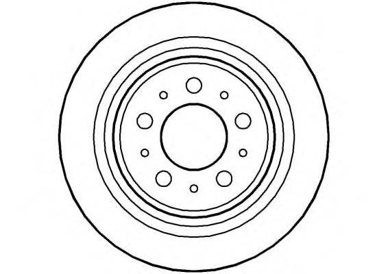 Тормозной диск NATIONAL NBD912