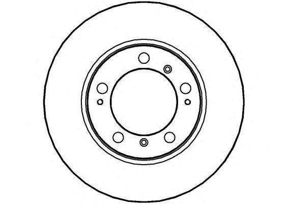 Тормозной диск SEBRO 5816