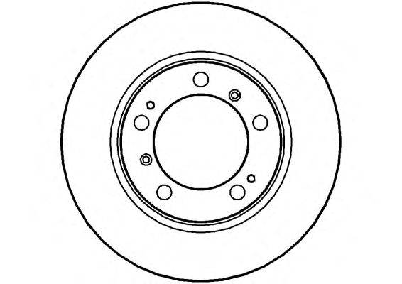 Тормозной диск SEBRO 5817