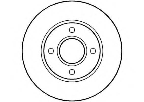 Тормозной диск NATIONAL NBD950