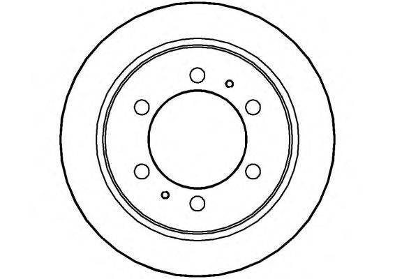 Тормозной диск NATIONAL NBD957