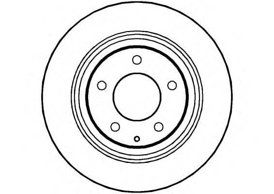 Тормозной диск NATIONAL NBD672