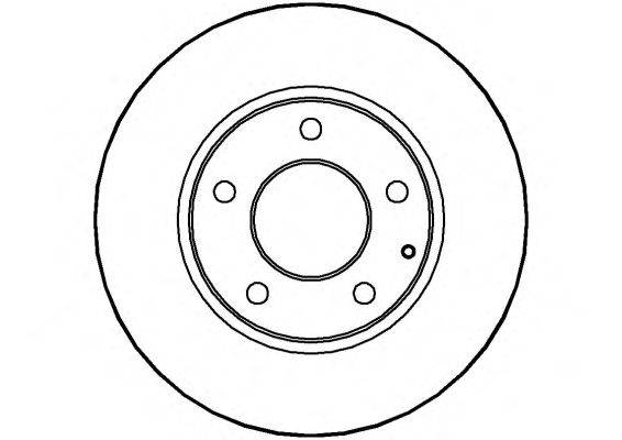 Тормозной диск NATIONAL NBD675