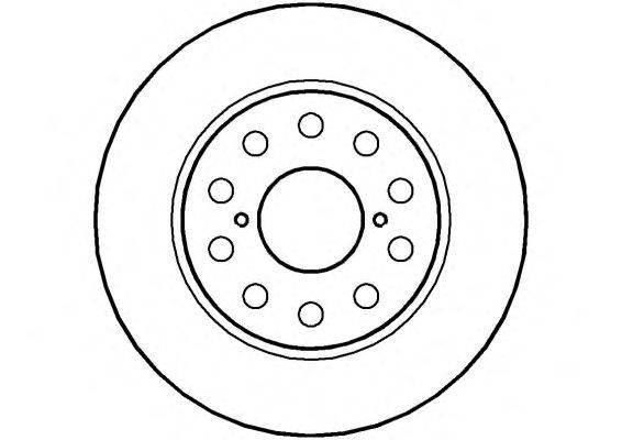 Тормозной диск NATIONAL NBD558