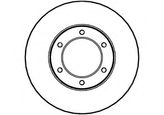 Тормозной диск NATIONAL NBD572