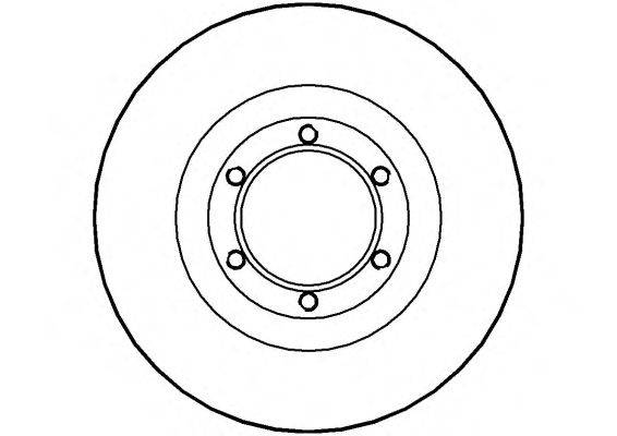 Тормозной диск NATIONAL NBD592