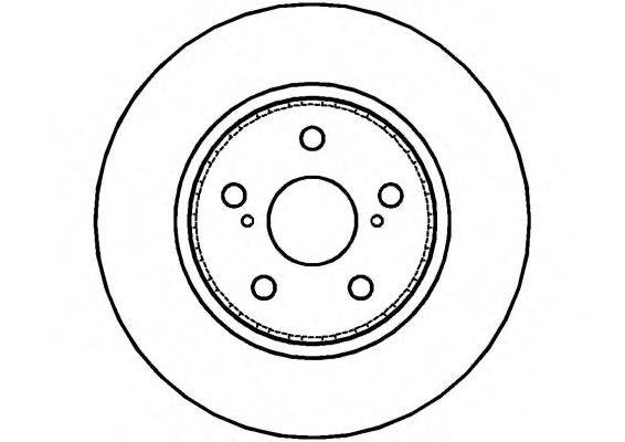 Тормозной диск NATIONAL NBD607