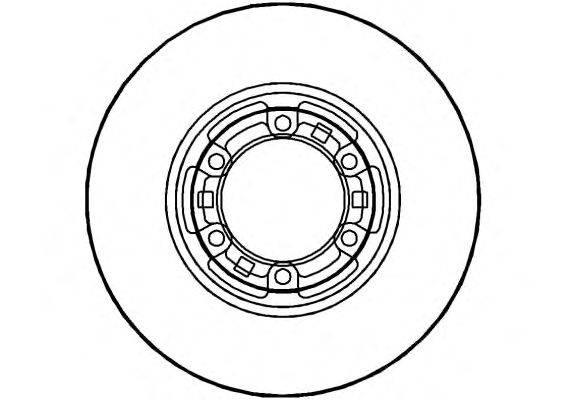 Тормозной диск NATIONAL NBD364