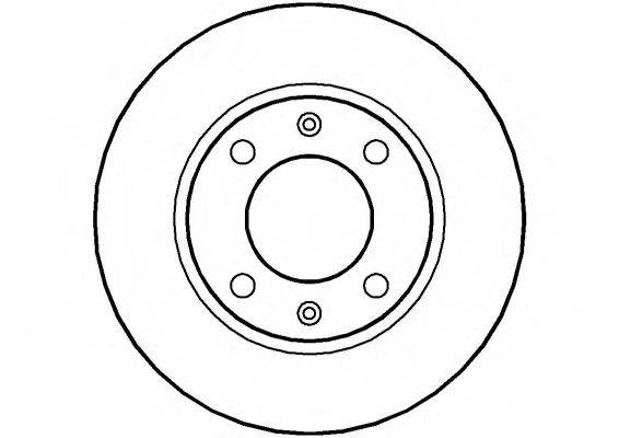 Тормозной диск NATIONAL NBD198