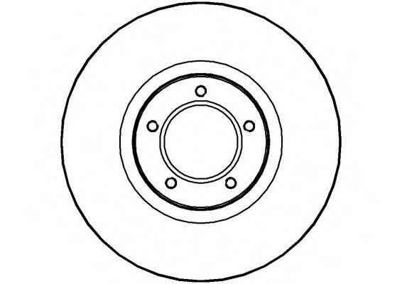 Тормозной диск FORD 025J001A