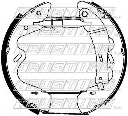 Комплект тормозных колодок TRUSTING 6305