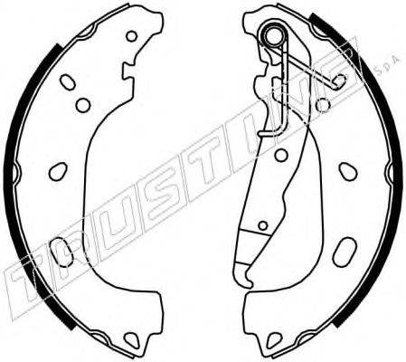 Комплект тормозных колодок DEX 27432