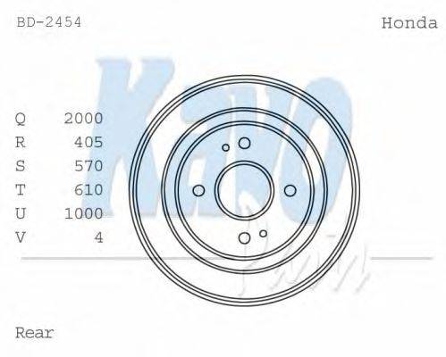 Тормозной барабан KAVO PARTS BD2454