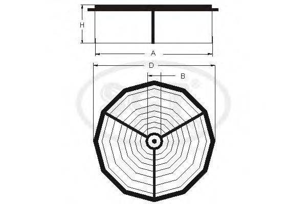 Воздушный фильтр SCT Germany SB 932